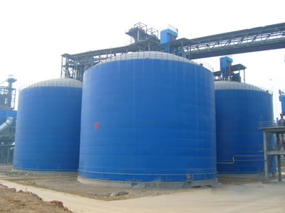 渭滨水泥钢板库改造