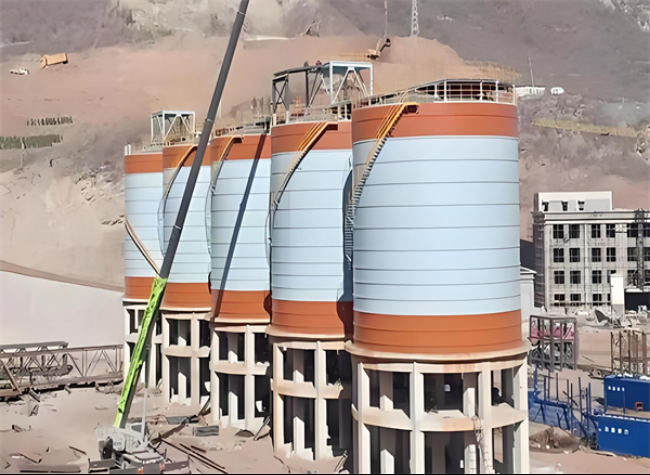 渭滨高架钢板仓